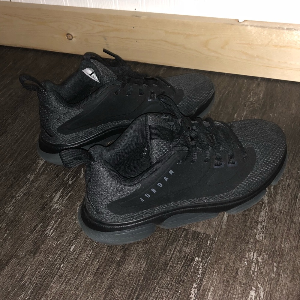 All Black Jordan’s